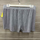 Aglow Size M Gray Maternity Shorts