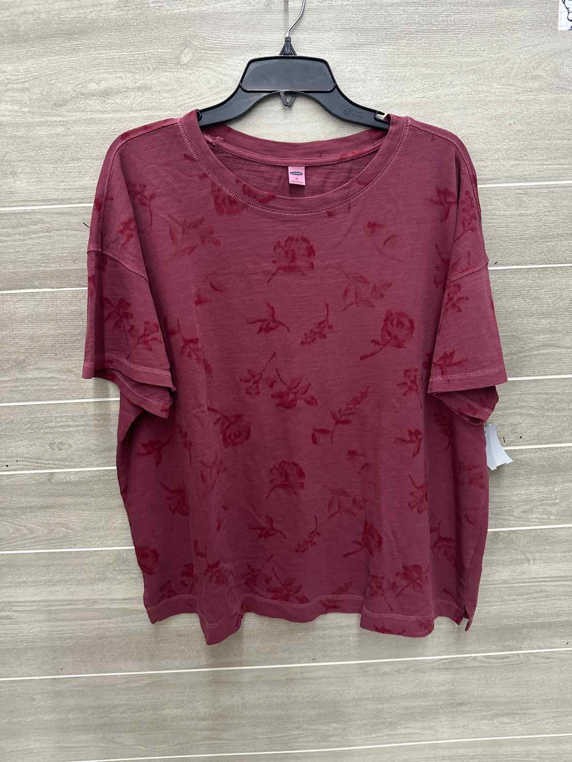Old Navy Burgundy Womens Women Size 16/18 Shirt