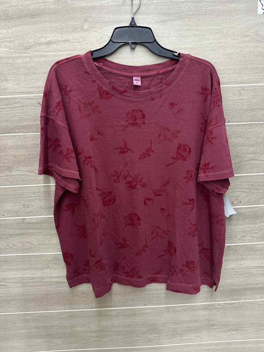 Old Navy Burgundy Womens Women Size 16/18 Shirt