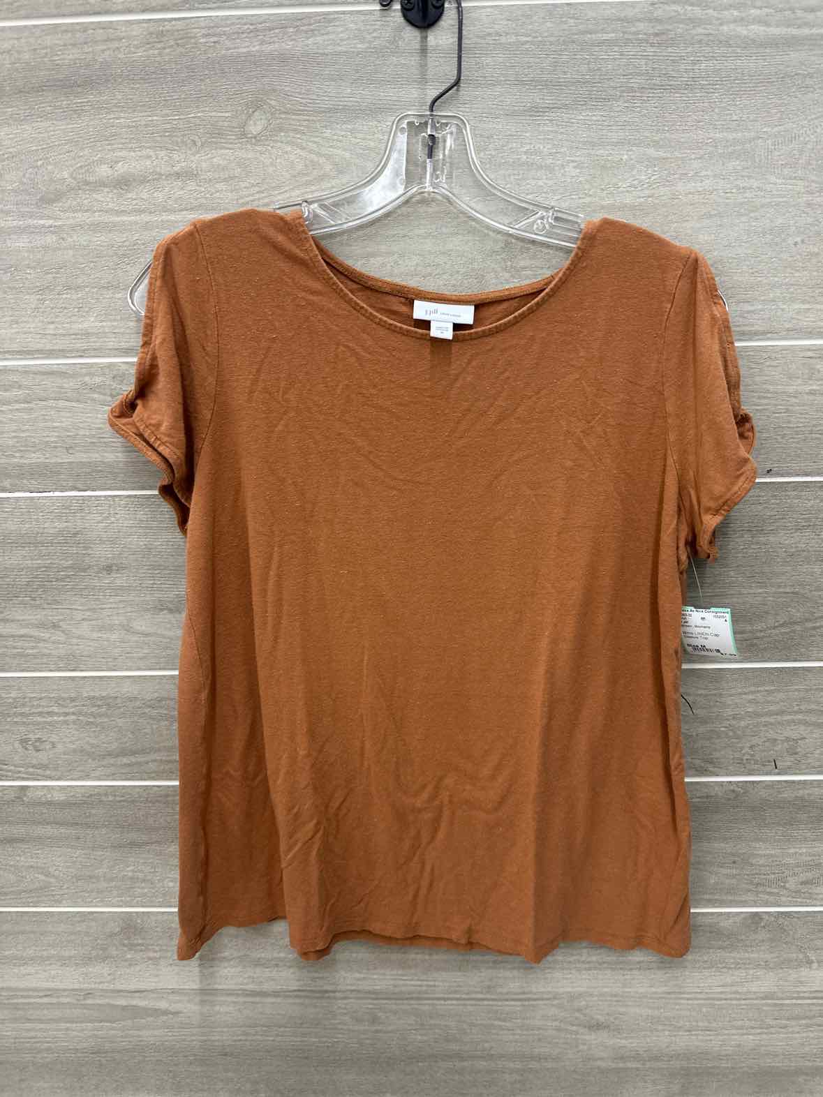 J Jill Brown Womens Size M Shirt