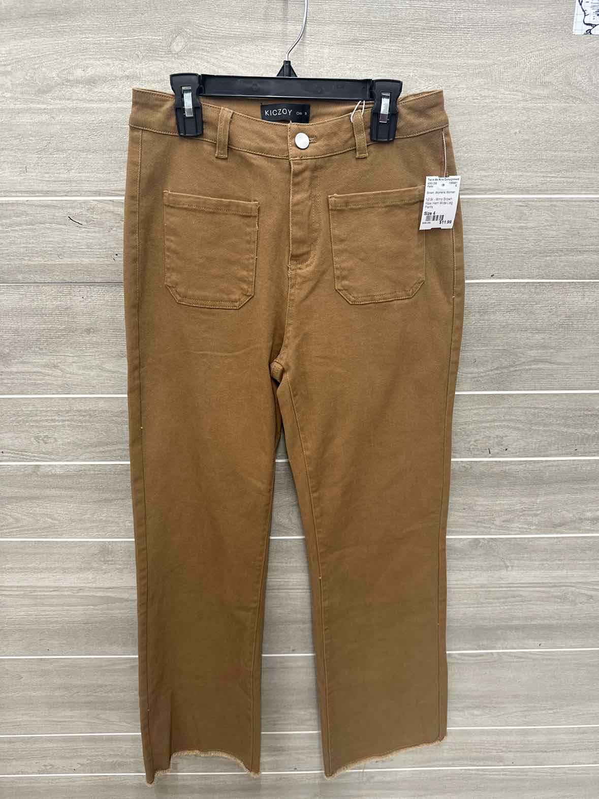 Size 4 Brown Womens Pants