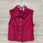 Northcrest Burgundy Womens Size M Vest