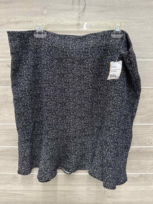 Worthington Black Womens Size 18 Skirt