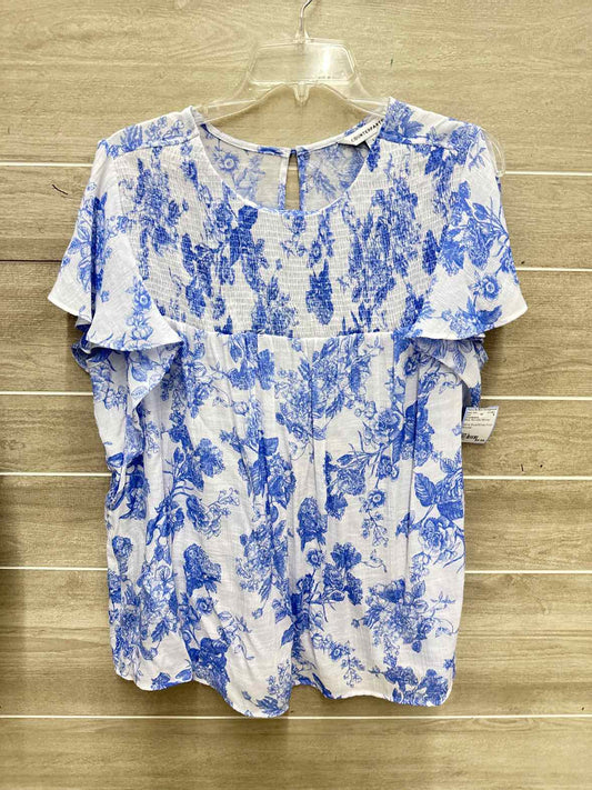 Counterparts Size L Blue Womens Shirt