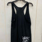 Black Womens Size L Tank Top