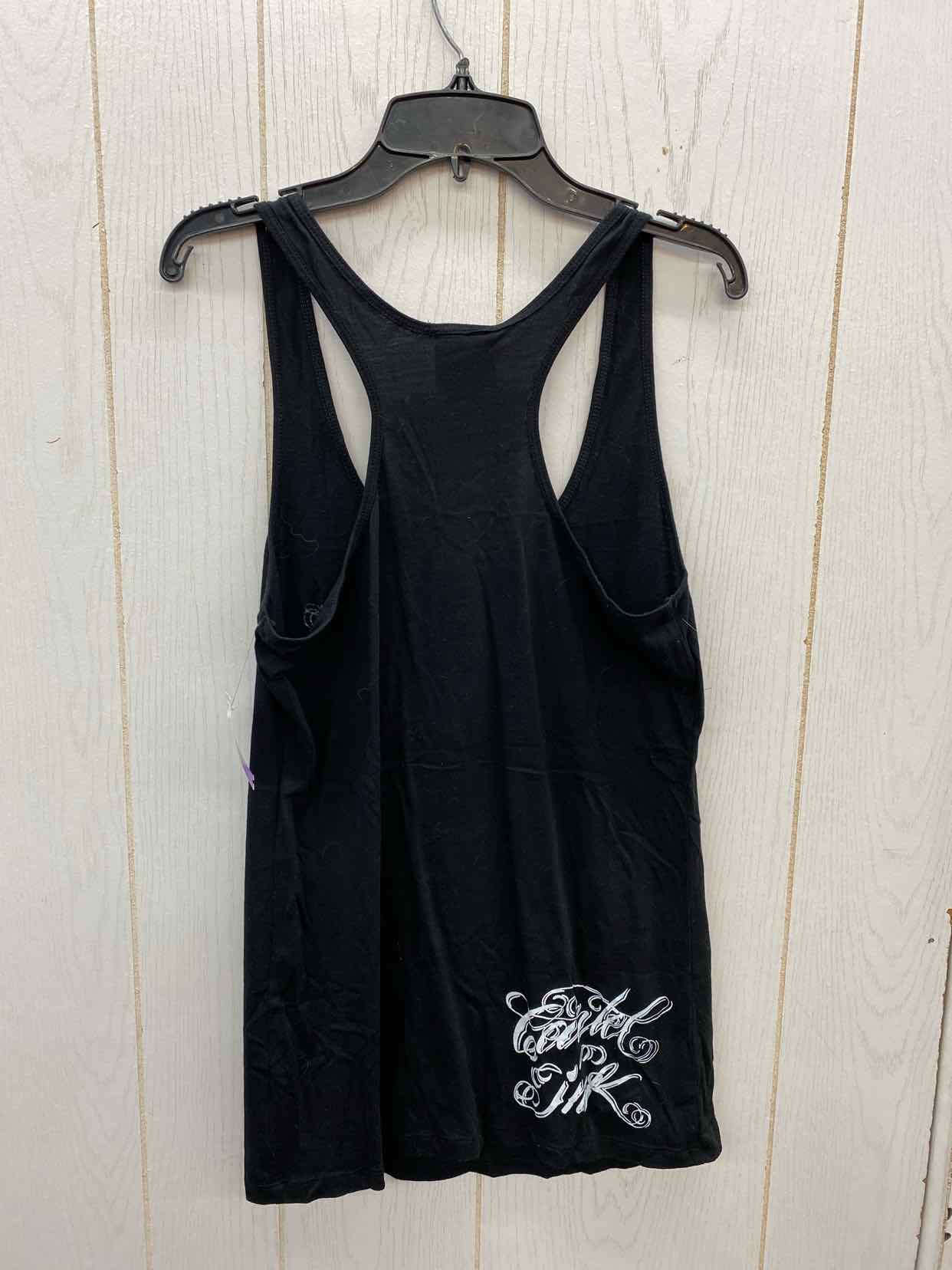 Black Womens Size L Tank Top