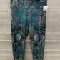 Size L Teal Womens Leggings