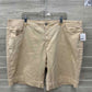 Tribal Size 24W Tan Plus Shorts