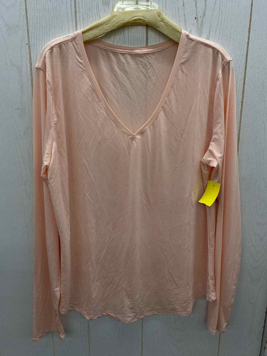 Zyia Peach Womens Size XL Shirt