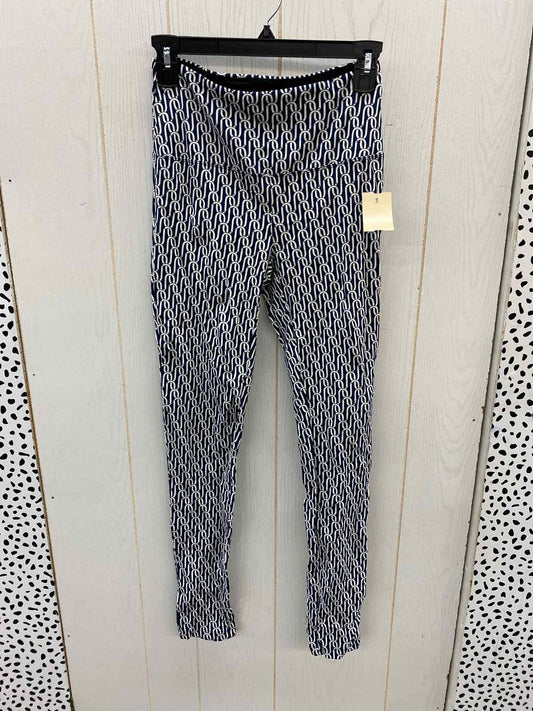 Liz Claiborne Navy Womens Size XS Leggings