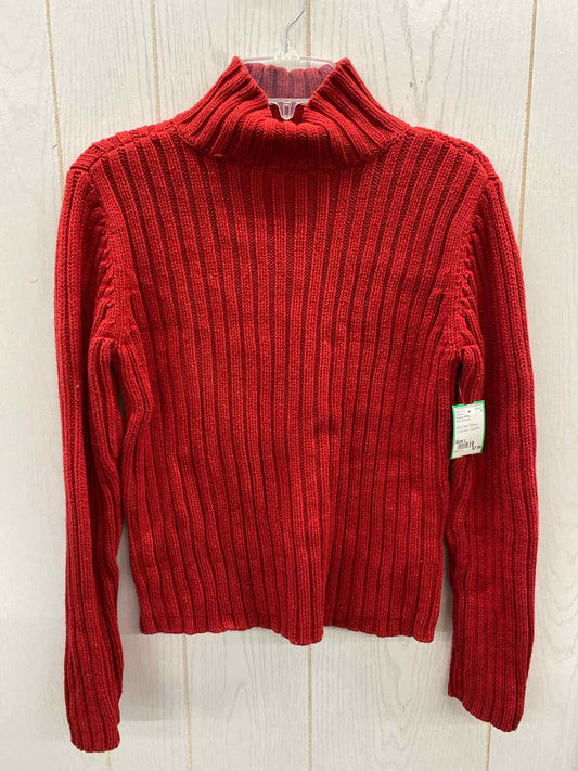 Tommy Hilfiger Red Womens Size L Sweater