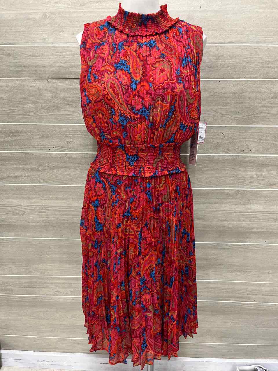 Nanette Lepore Size 8 Red Womens Dress