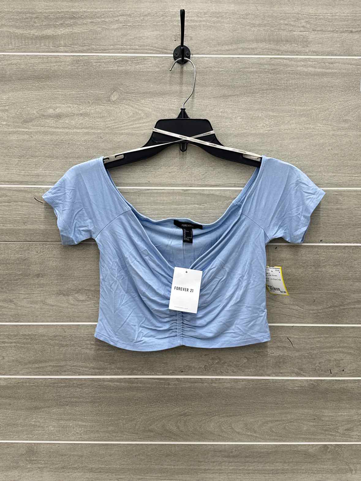 Forever 21 Size L Blue Junior Shirt