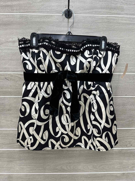 Nanette Lepore Black Womens Size M Tank Top