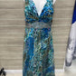 MAC DUGGAL Size 24 Blue Plus Gown/Evening Wear