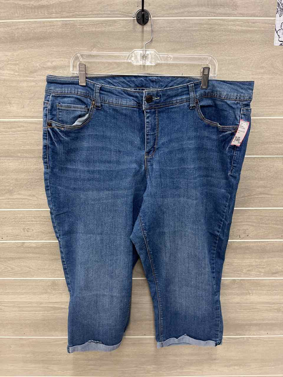 Faded Glory Size 18W Blue Plus Jeans