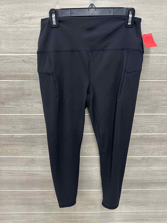 Spyder Black Womens Women Size L Leggings
