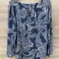 Simply Noelle Blue Womens Women Size 16/18 Shirt