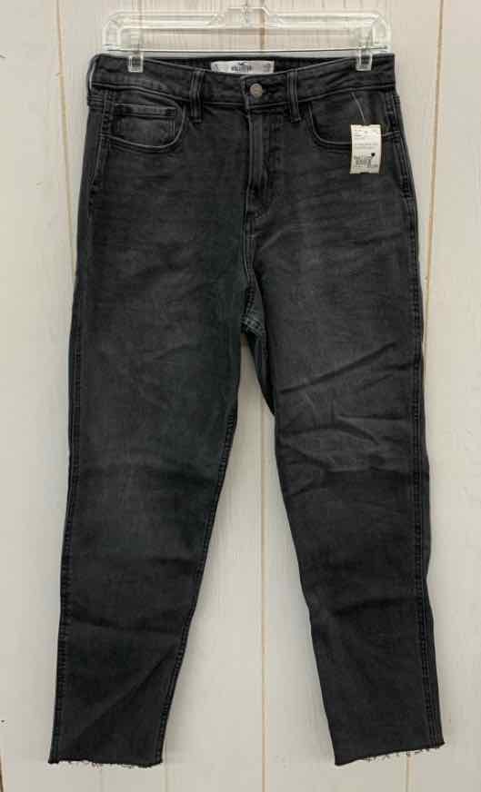 Hollister Gray Junior Size 7 Long Jeans