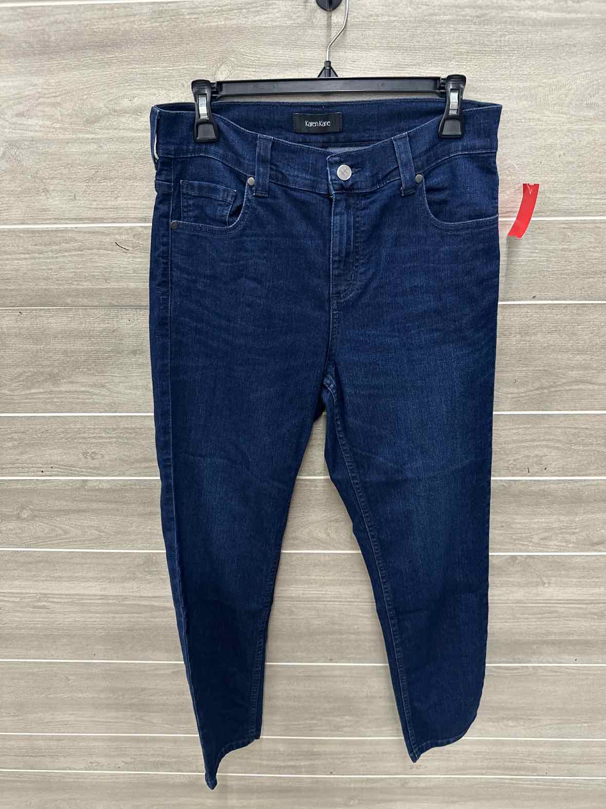 Karen Kane Size 10/12 Blue Womens Jeans