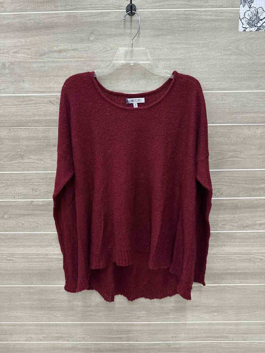 J Lopez Size XL Burgundy Womens Sweater