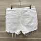 Express Size 4 White Womens Shorts