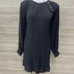 LOFT Black Womens Women Size 10/12 Dress