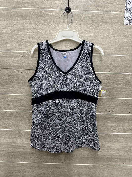 SJB Size L Gray Womens Tank Top