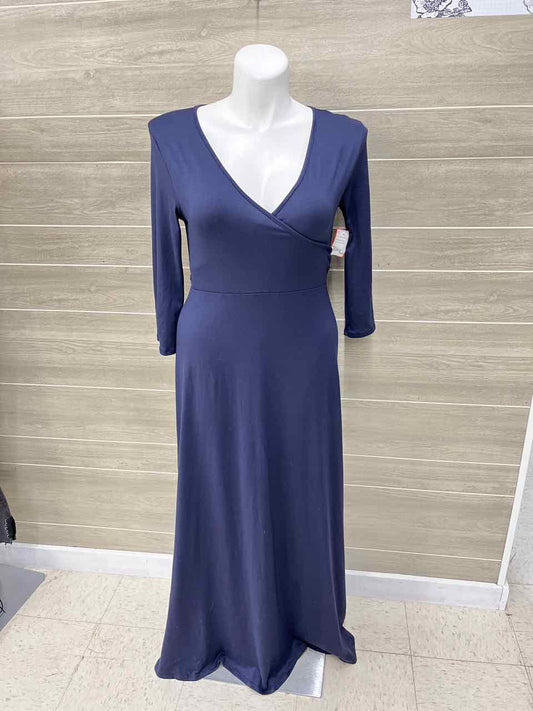 Blue Maternity Women Size L Dress
