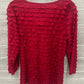 Slinky Size M Red Womens Shirt