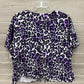 Notations Purple Womens Size 1X Blazer