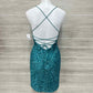 Size 0 Teal Womens Gown/Evening Wear