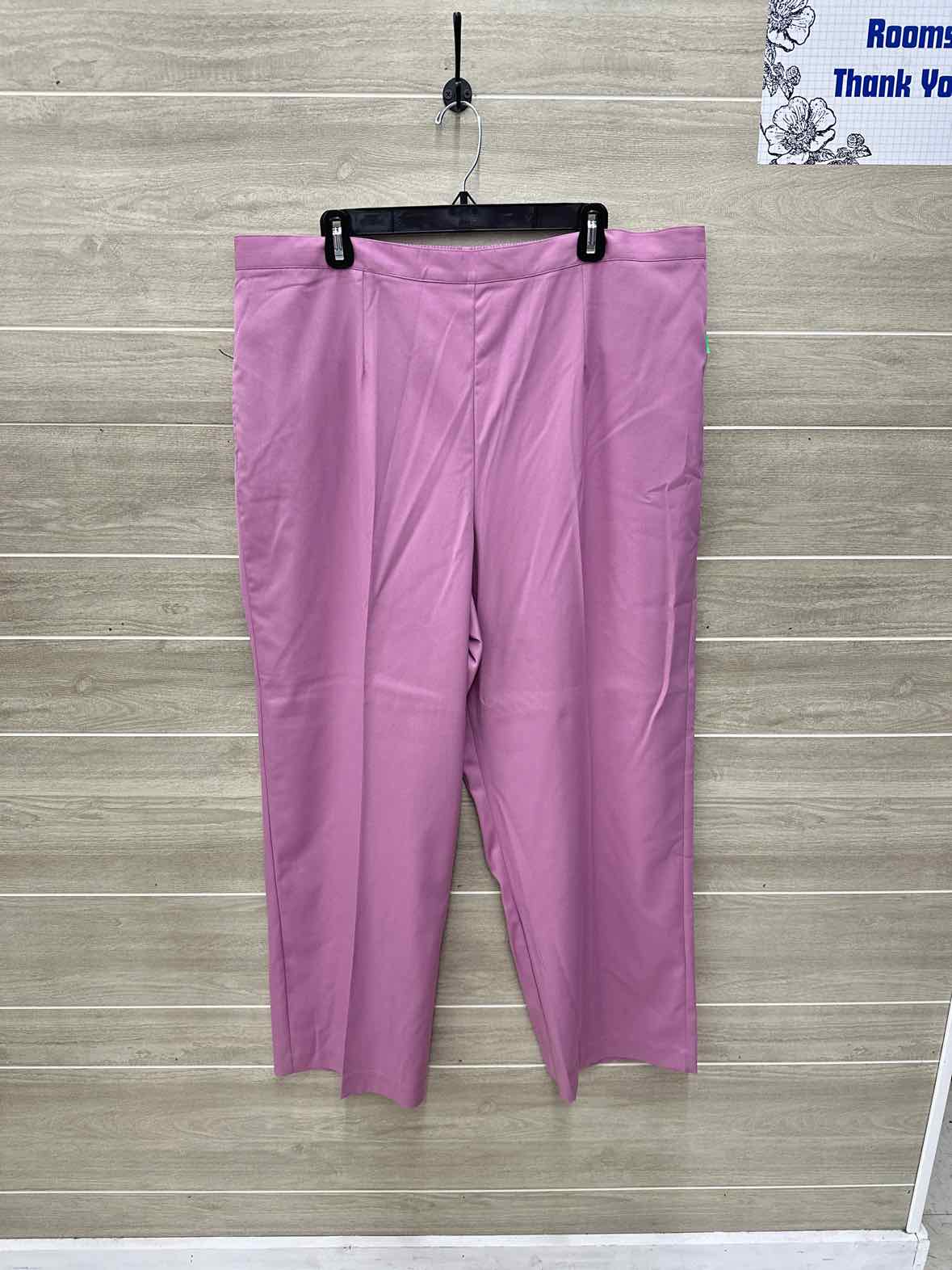 Alfred Dunner Size 20W Pink Plus Pants