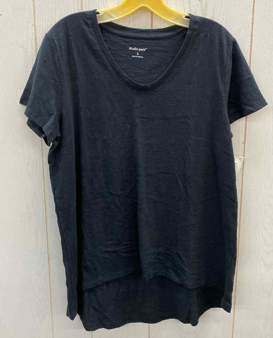 Studio Park Black Womens Size Small Shirt