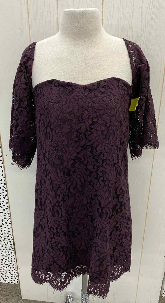 Cupcakes & Cashmere Purple Womens Size 2 Dress