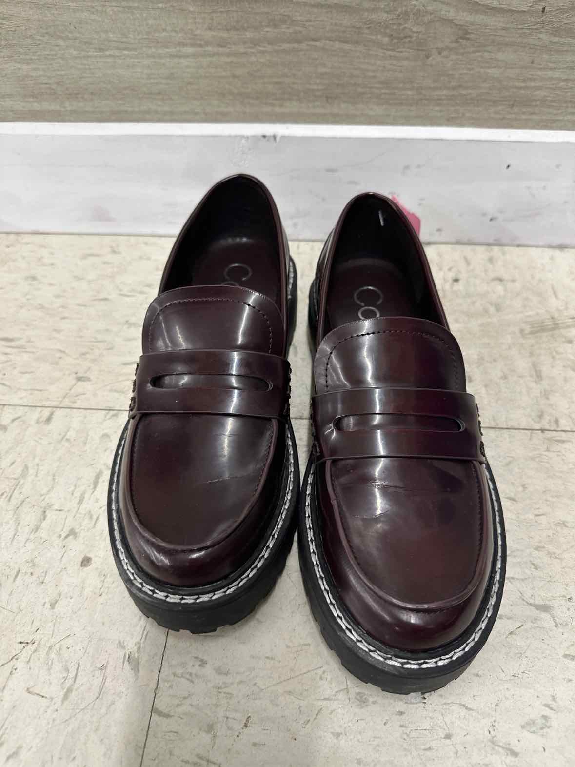 Calvin Klein Burgundy Womens Shoes/Footwear