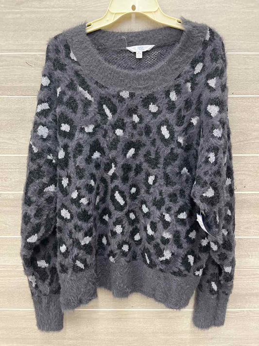 Time & Tru Size XL Gray Womens Sweater
