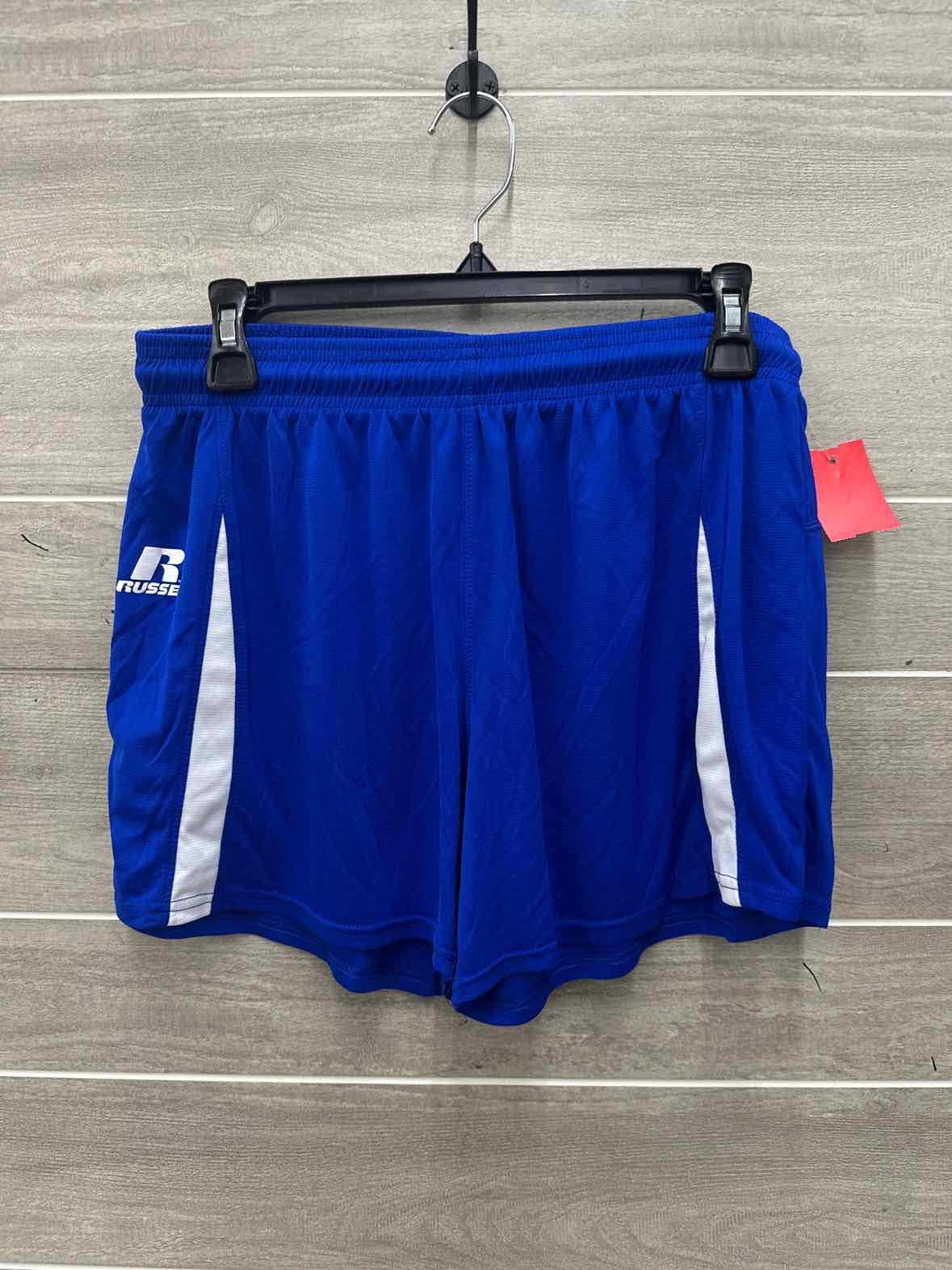 Russell Size L Blue Womens Shorts