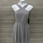 LULU'S Size 8 Gray Womens Dress