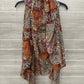 Multi-Color Womens Women Size L Vest