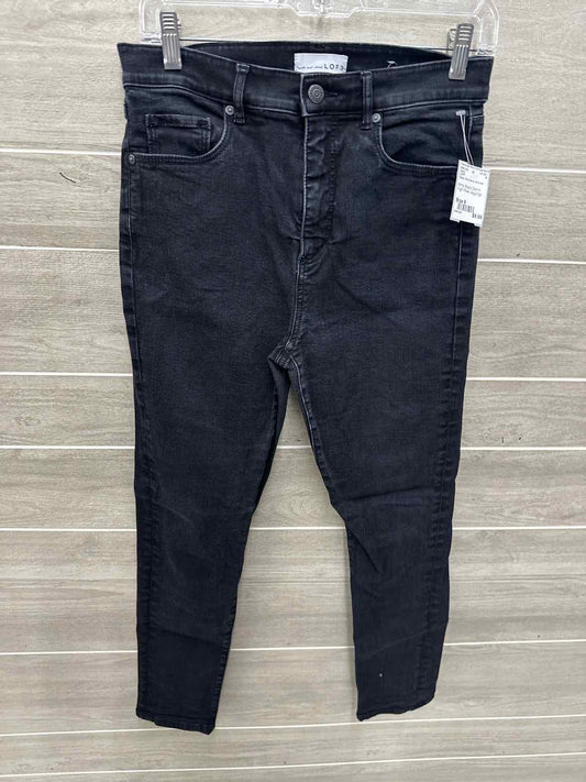 LOFT Black Womens Women Size 8 Jeans