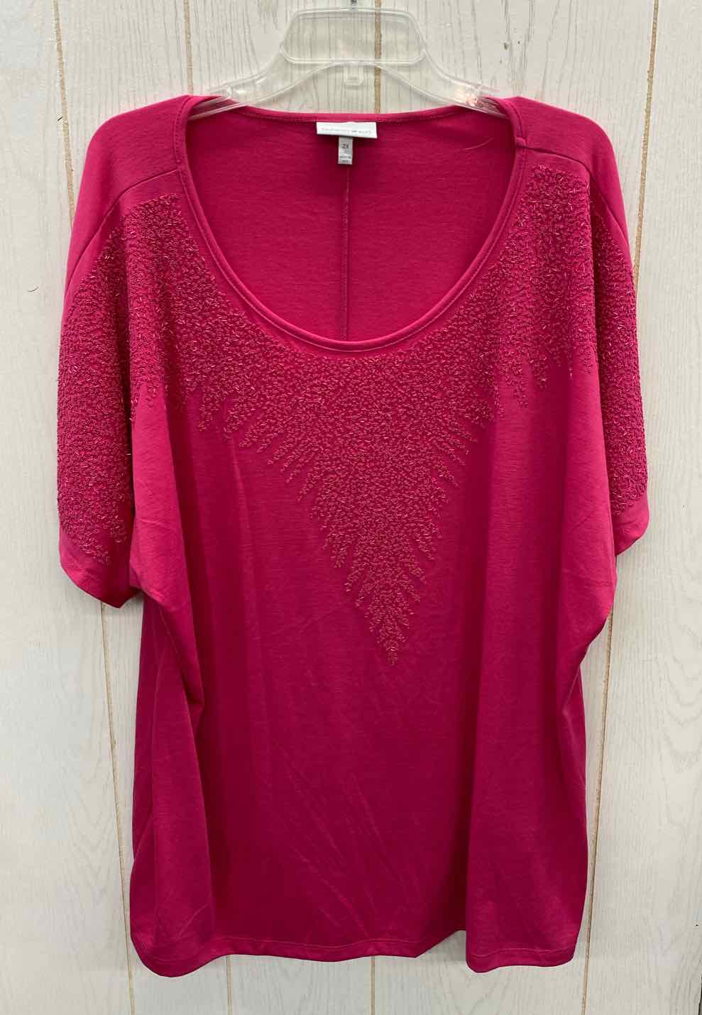 Fashion Bug Pink Womens Size 2X Shirt