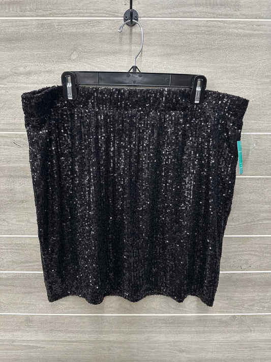 Maurices Size 14/16 Black Womens Skirt