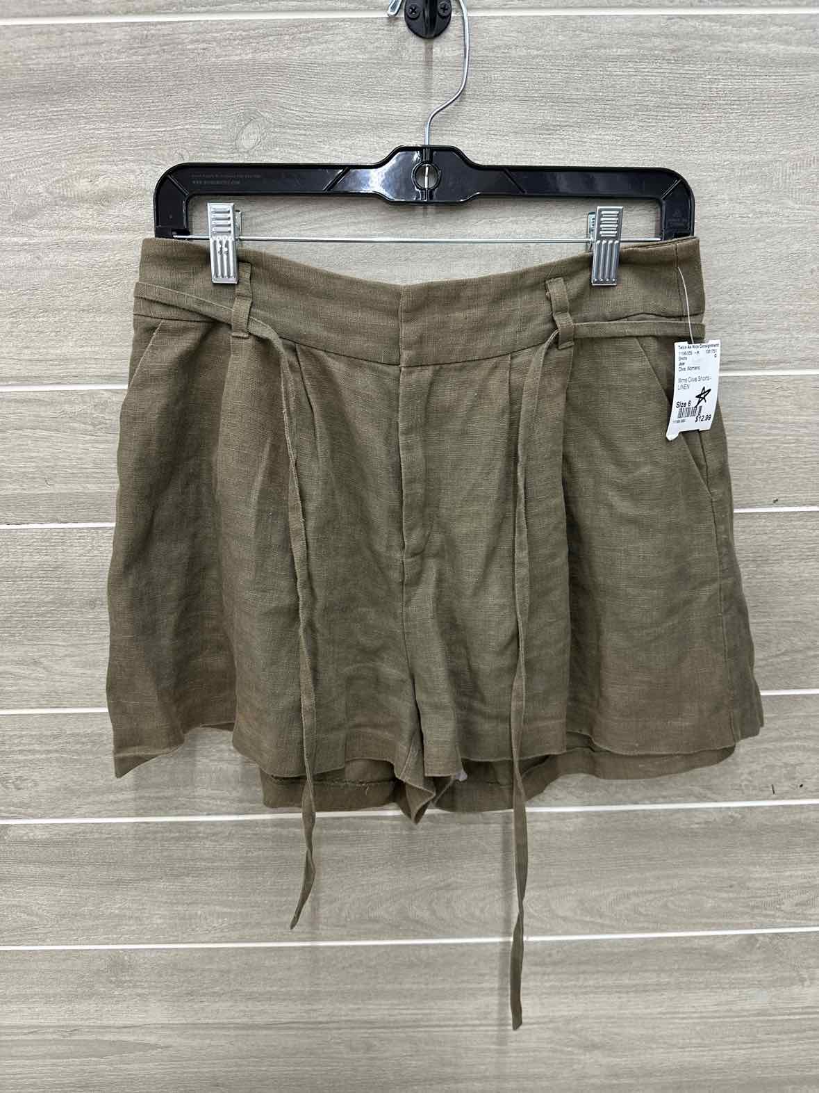Joie Olive Womens Size 6 Shorts
