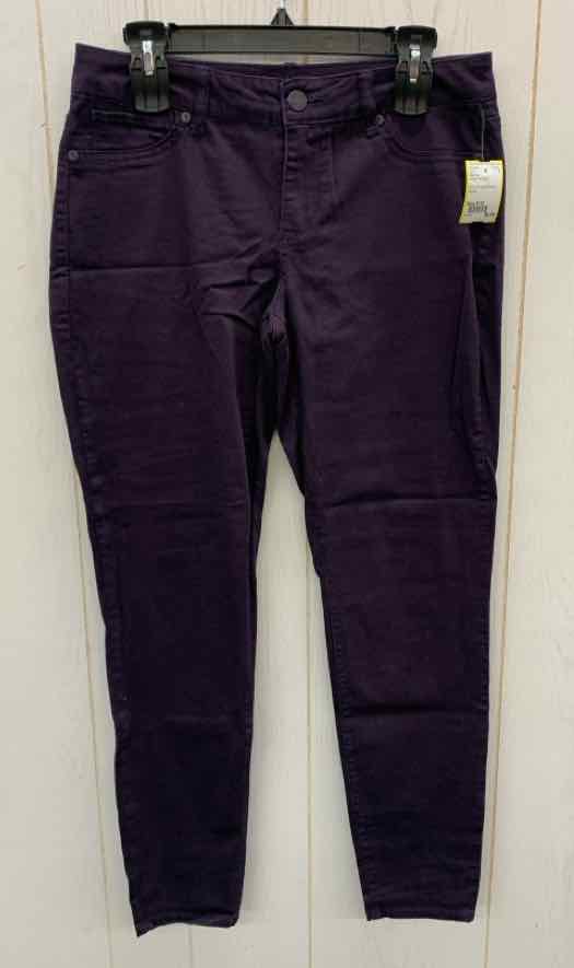 Maurices Purple Womens Size 8/10 Pants