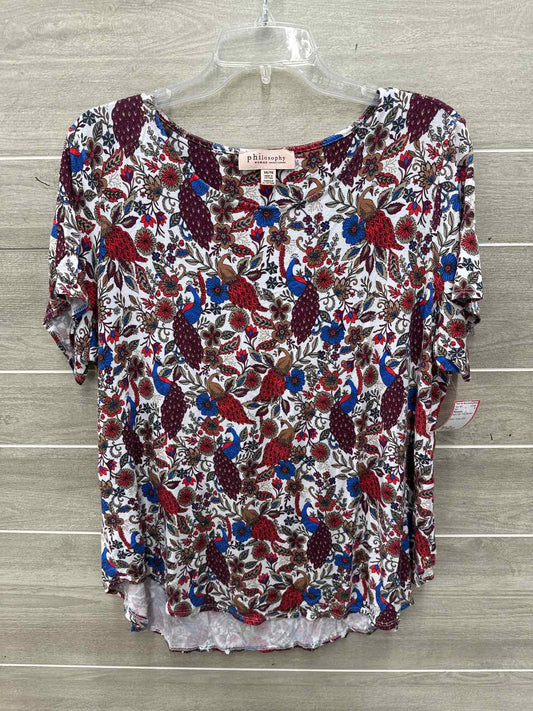 Philosophy Size 1X Multi-Color Plus Shirt