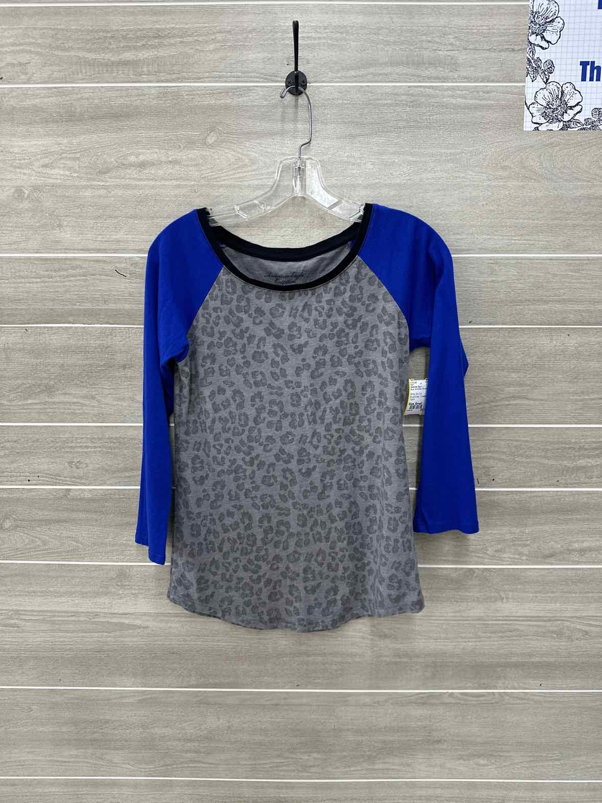 American Eagle Blue Womens Women Size Small Shirt