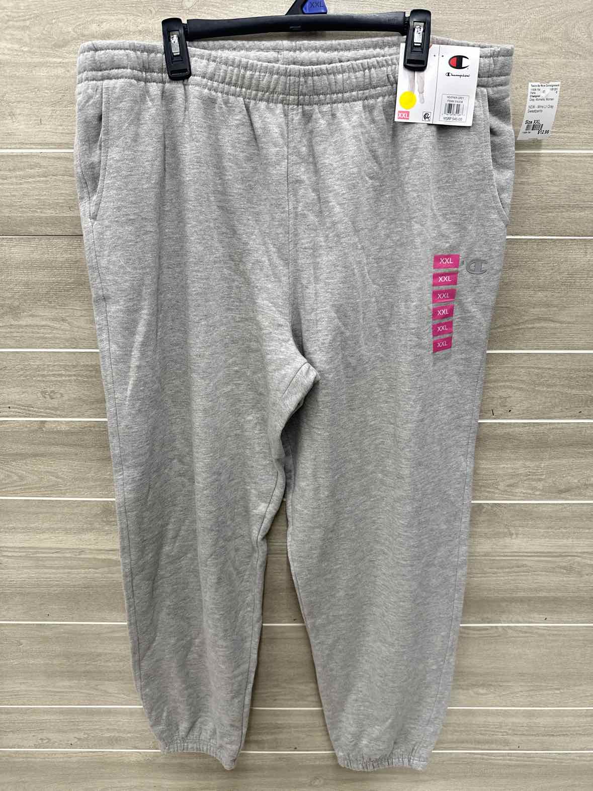 Champion Size XXL Gray Womens Pants