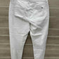 J Lopez Size 4 White Womens Pants