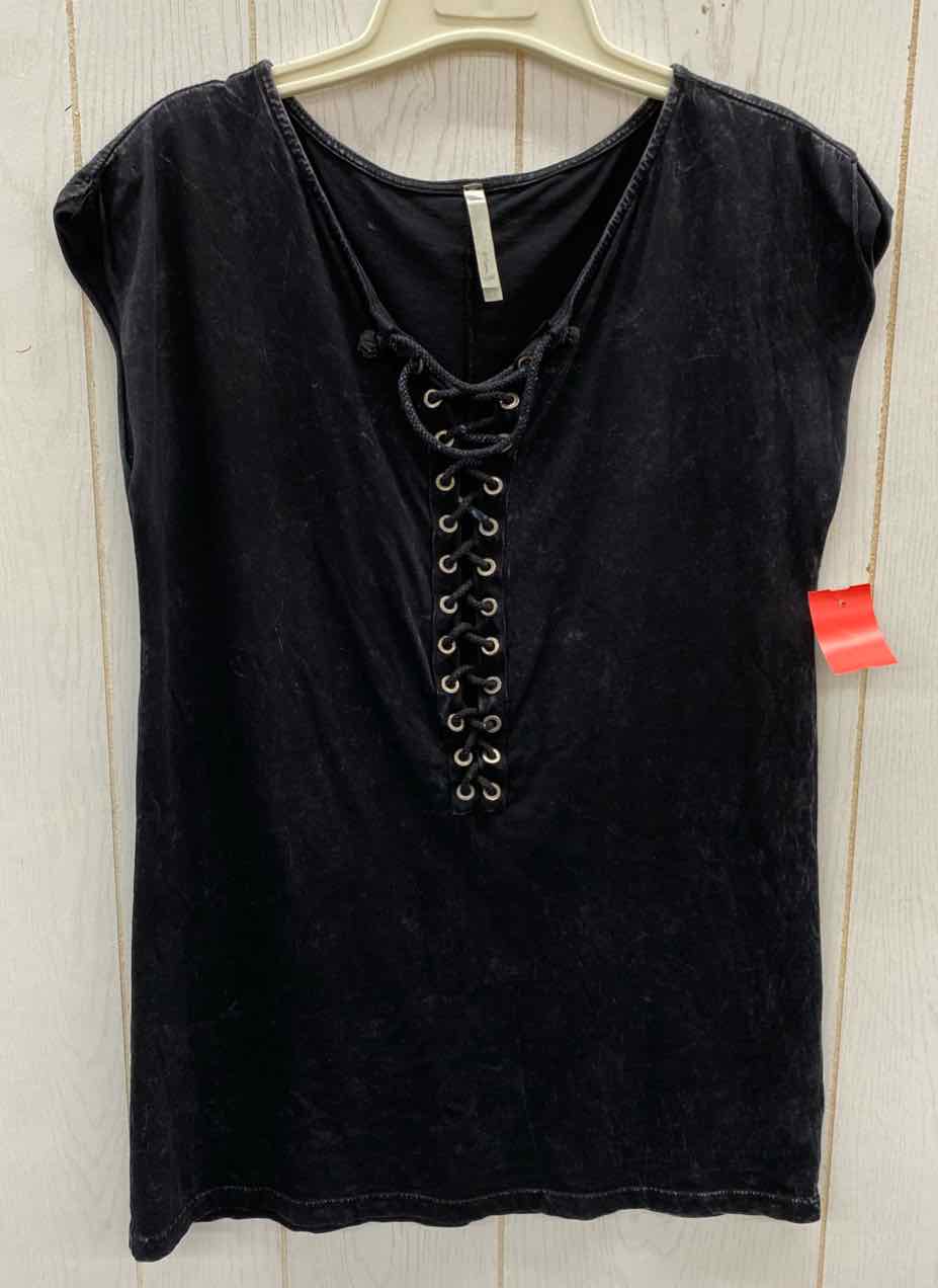 Mono b Black Womens Size M Shirt